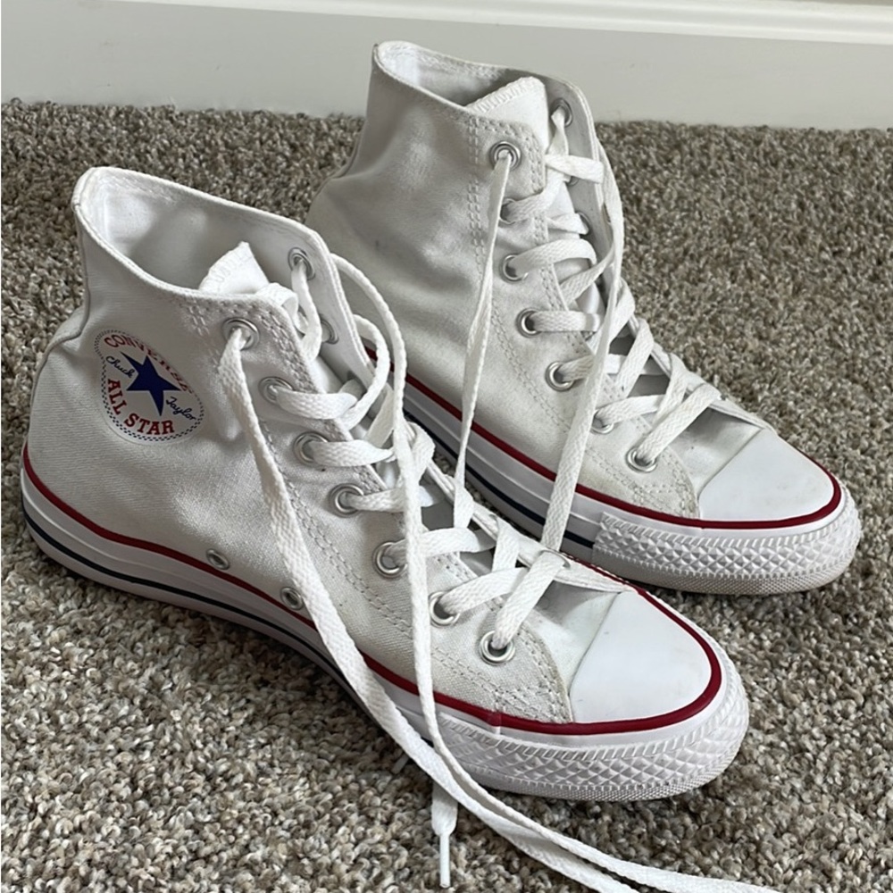 White high top converse